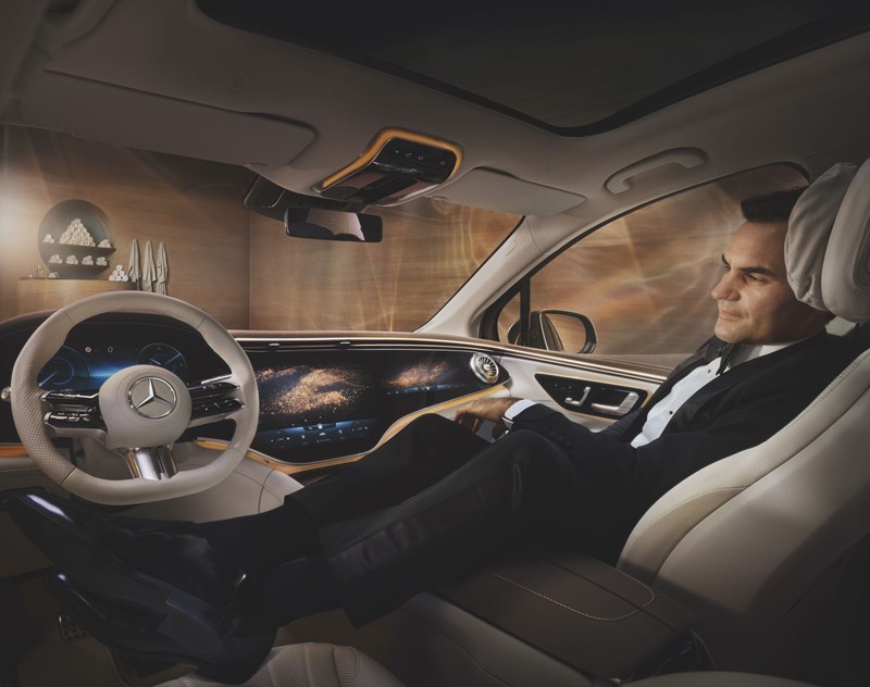 Mercedes Roger Federer