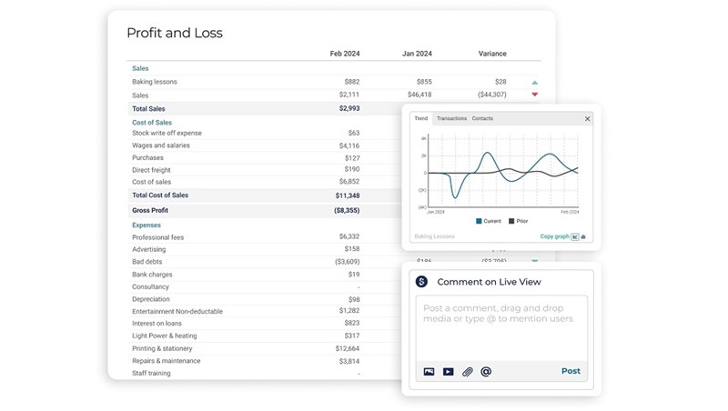 Syft Reports Profit and loss 03.10.2024