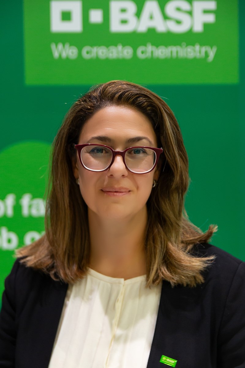 Λυδία Γαρυφάλλου Διευθύνουσα Σύμβουλος BASF Ελλάς