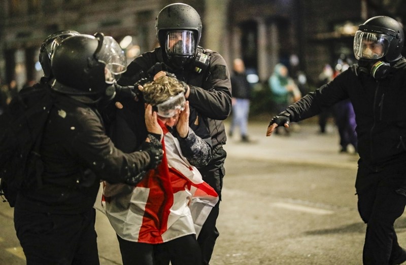 Γεωργία διαδηλώσεις Δεκ 2024 6