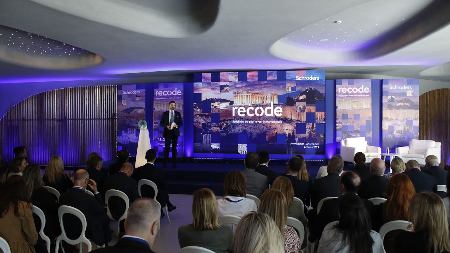 recode: &#x3A4;&#x3BF; Investment Conference &#x3C4;&#x3B7;&#x3C2; Schroders &#x3C3;&#x3C4;&#x3B7;&#x3BD; &#x391;&#x3B8;&#x3AE;&#x3BD;&#x3B1; &#x3BC;&#x3B5; &#x3C4;&#x3B7; &#x3C3;&#x3C6;&#x3C1;&#x3B1;&#x3B3;&#x3AF;&#x3B4;&#x3B1; &#x3C4;&#x3B7;&#x3C2; MSCOMM