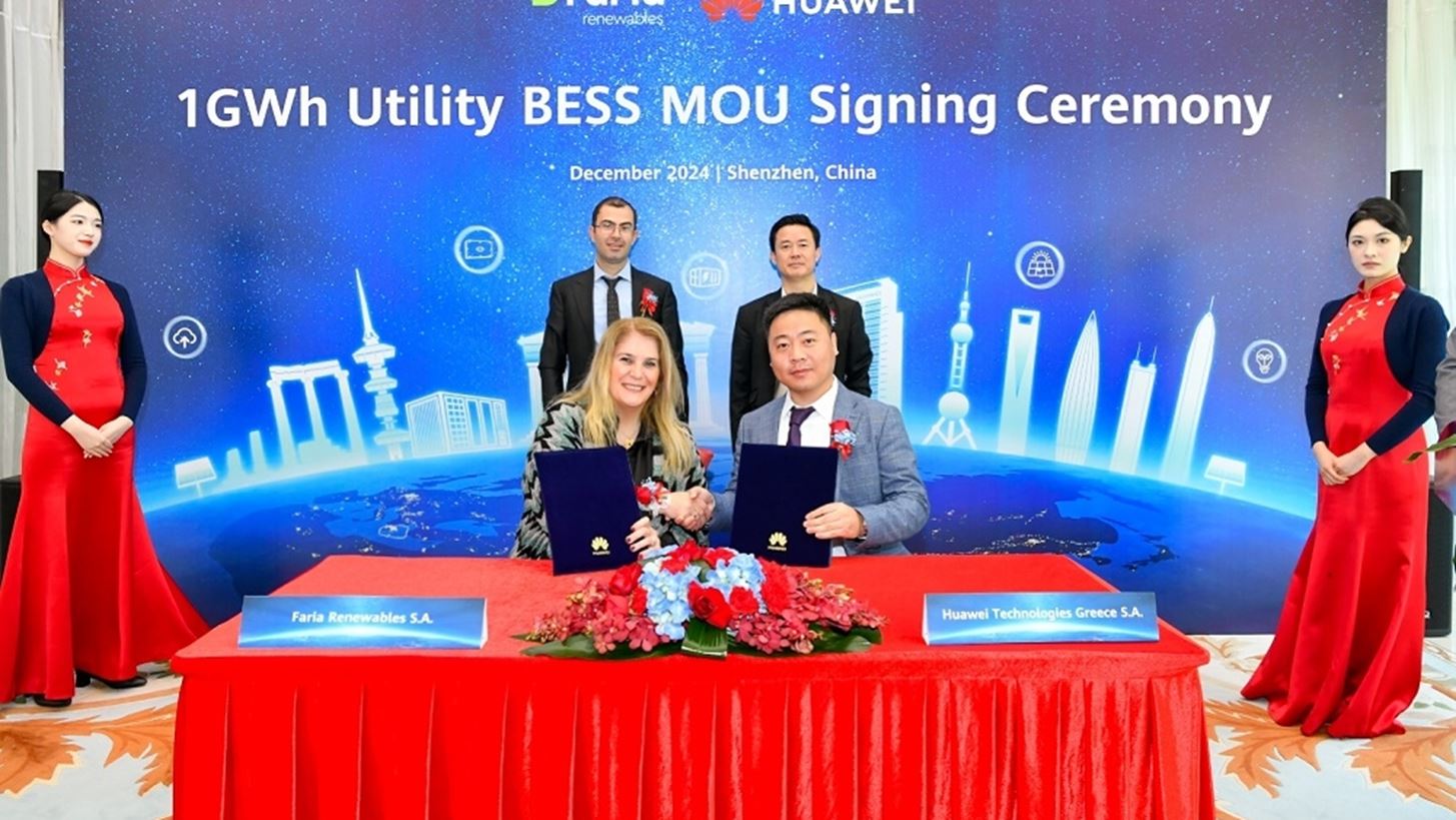 FARIA Renewables &#x3BA;&#x3B1;&#x3B9; HUAWEI &#x3B5;&#x3BD;&#x3CE;&#x3BD;&#x3BF;&#x3C5;&#x3BD; &#x3C4;&#x3B9;&#x3C2; &#x3B4;&#x3C5;&#x3BD;&#x3AC;&#x3BC;&#x3B5;&#x3B9;&#x3C2; &#x3C4;&#x3BF;&#x3C5;&#x3C2; &#x3B3;&#x3B9;&#x3B1; &#x3C4;&#x3B7;&#x3BD; &#x3B5;&#x3BD;&#x3AF;&#x3C3;&#x3C7;&#x3C5;&#x3C3;&#x3B7; &#x3C4;&#x3B7;&#x3C2; &#x3BA;&#x3B1;&#x3B9;&#x3BD;&#x3BF;&#x3C4;&#x3BF;&#x3BC;&#x3AF;&#x3B1;&#x3C2; &#x3C3;&#x3C4;&#x3B7;&#x3BD; &#x3B1;&#x3C0;&#x3BF;&#x3B8;&#x3AE;&#x3BA;&#x3B5;&#x3C5;&#x3C3;&#x3B7; &#x3B5;&#x3BD;&#x3AD;&#x3C1;&#x3B3;&#x3B5;&#x3B9;&#x3B1;&#x3C2; &#x3C3;&#x3C4;&#x3B7;&#x3BD; &#x395;&#x3BB;&#x3BB;&#x3AC;&#x3B4;&#x3B1;