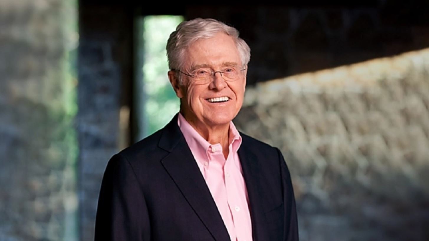 &#x39F; Charles Koch &#x3B4;&#x3CE;&#x3C1;&#x3B9;&#x3C3;&#x3B5; &#x3BC;&#x3B5;&#x3C4;&#x3BF;&#x3C7;&#x3AD;&#x3C2; &#x3B1;&#x3BE;&#x3AF;&#x3B1;&#x3C2; &#x3AC;&#x3BD;&#x3C9; &#x3C4;&#x3C9;&#x3BD; 5 &#x3B4;&#x3B9;&#x3C3;. &#x3B4;&#x3BF;&#x3BB;&#x3B1;&#x3C1;&#x3AF;&#x3C9;&#x3BD; &#x3C3;&#x3B5; &#x3B4;&#x3CD;&#x3BF; &#x3BC;&#x3B7; &#x3BA;&#x3B5;&#x3C1;&#x3B4;&#x3BF;&#x3C3;&#x3BA;&#x3BF;&#x3C0;&#x3B9;&#x3BA;&#x3BF;&#x3CD;&#x3C2; &#x3BF;&#x3C1;&#x3B3;&#x3B1;&#x3BD;&#x3B9;&#x3C3;&#x3BC;&#x3BF;&#x3CD;&#x3C2;