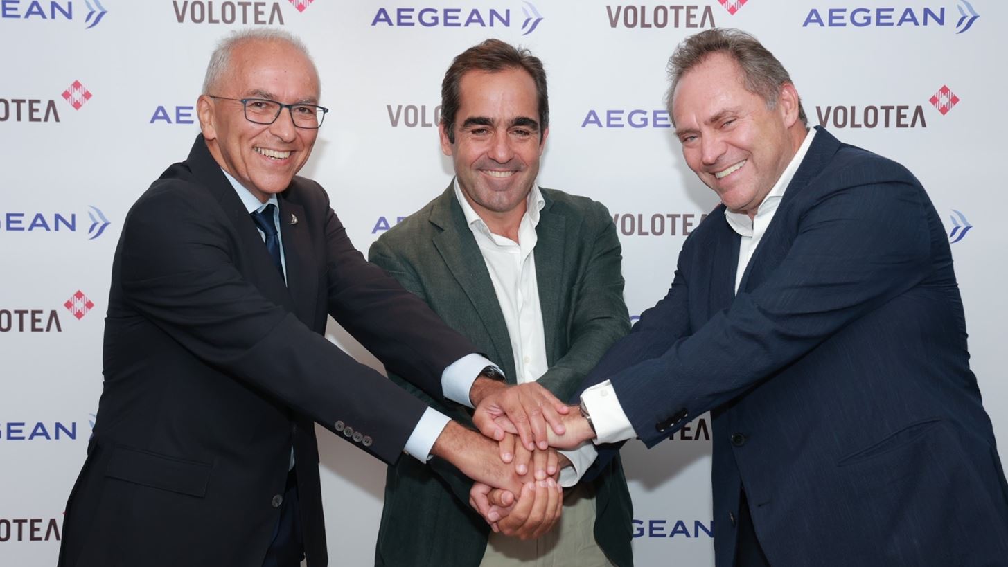 &#x399;&#x3C3;&#x3C4;&#x3BF;&#x3C1;&#x3B9;&#x3BA;&#x3AE; &#x3C3;&#x3C5;&#x3BC;&#x3C6;&#x3C9;&#x3BD;&#x3AF;&#x3B1; Aegean &#x3BC;&#x3B5; Volotea: &#x391;&#x3C0;&#x3BF;&#x3BA;&#x3C4;&#x3AC; &#x3C4;&#x3BF; 13% &#x3C4;&#x3B7;&#x3C2; &#x3B9;&#x3C3;&#x3C0;&#x3B1;&#x3BD;&#x3B9;&#x3BA;&#x3AE;&#x3C2; &#x3B5;&#x3C4;&#x3B1;&#x3B9;&#x3C1;&#x3B5;&#x3AF;&#x3B1;&#x3C2;