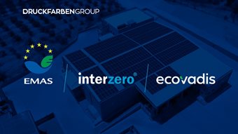 Η DRUCKFARBEN Group ενισχύει τις επιδόσεις ESG σε παραγωγή και προϊόντα