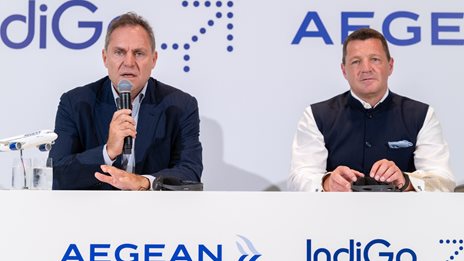 &#x3A3;&#x3C4;&#x3C1;&#x3B1;&#x3C4;&#x3B7;&#x3B3;&#x3B9;&#x3BA;&#x3AE; &#x3C3;&#x3C5;&#x3BD;&#x3B5;&#x3C1;&#x3B3;&#x3B1;&#x3C3;&#x3AF;&#x3B1; Aegean-IndiGo &#x3C6;&#x3AD;&#x3C1;&#x3BD;&#x3B5;&#x3B9; &#x3C4;&#x3B7;&#x3BD; &#x399;&#x3BD;&#x3B4;&#x3AF;&#x3B1; &#x3C0;&#x3B9;&#x3BF; &#x3BA;&#x3BF;&#x3BD;&#x3C4;&#x3AC; &#x3C3;&#x3C4;&#x3B7;&#x3BD; &#x395;&#x3BB;&#x3BB;&#x3AC;&#x3B4;&#x3B1;