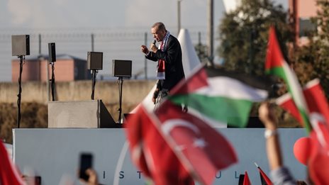 Η σημασία της ομιλίας Ερντογάν για τη Γάζα