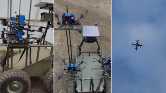 Ρωσία και Ουκρανία επιστρατεύουν ρομπότ εδάφους στον "πόλεμο των drones"