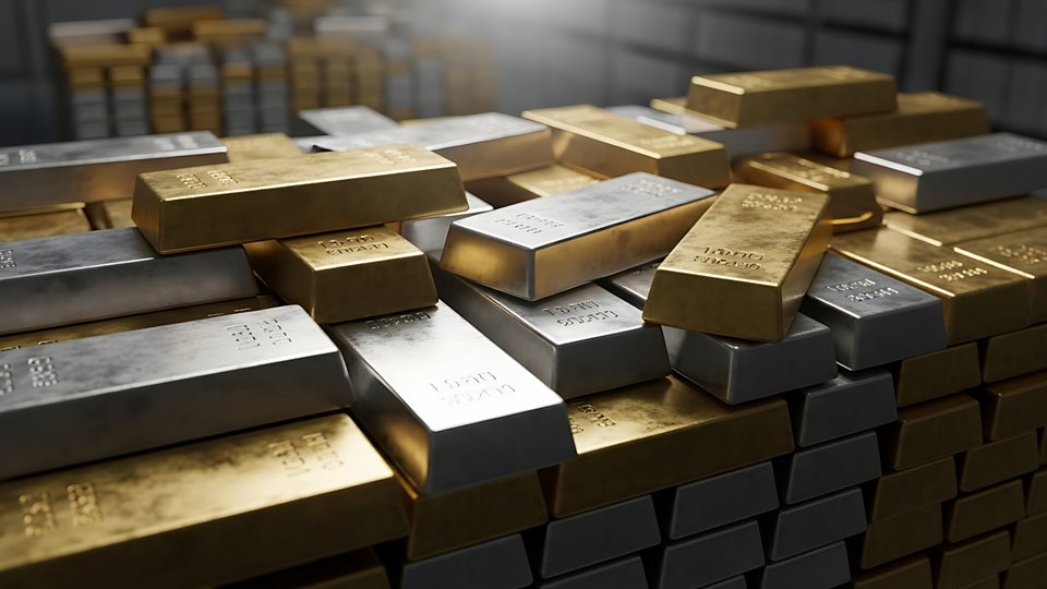 Εκτοξεύτηκαν τα μέταλλα: Πάνω από τα $77 το ασήμι, ρεκόρ για χρυσό - πλατίνα